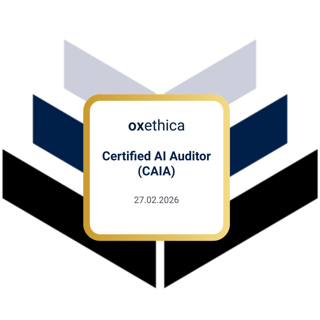 Oxethica Certified AI Auditor (CAIA) – certificazione in audit di conformità dei sistemi di intelligenza artificiale