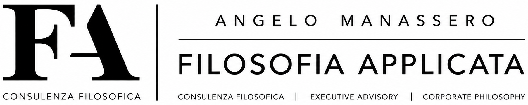 Logo Filosofia Applicata FA – consulenza filosofica, etica e pensiero strategico